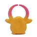 safe natural latex teether (big horn sheep)